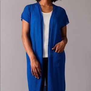 Agnes & Dora Sheer Duster- Princess Blue